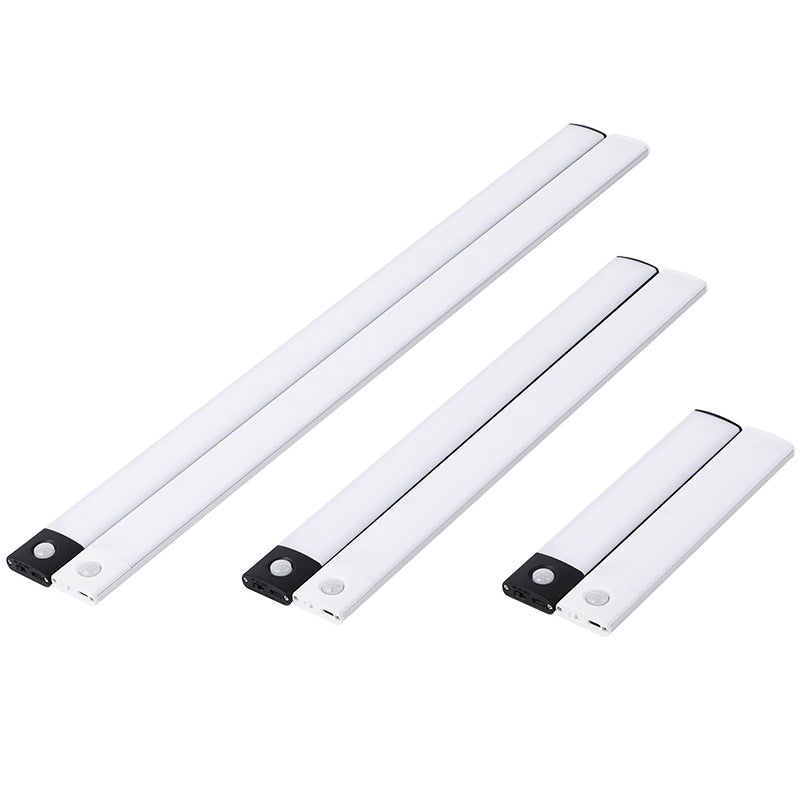 Smart Infrared Sensor Lamp Wireless Magnetic Long Cabinet Light With Rechargeable Hallway Wardrobe Bestway