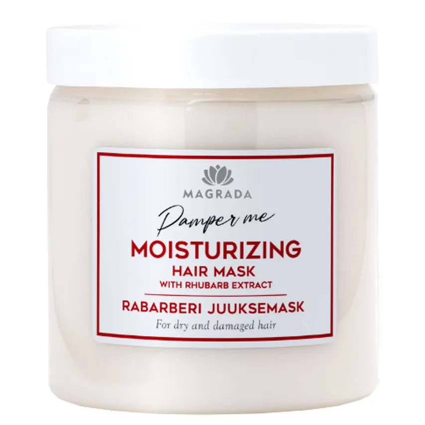 Masque capillaire hydratant à la rhubarbe Magrada – 250 ml Magrada Organic Cosmetics