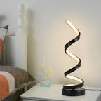 Lampe de bureau spirale LED réglable alimentée par USB KAIBA