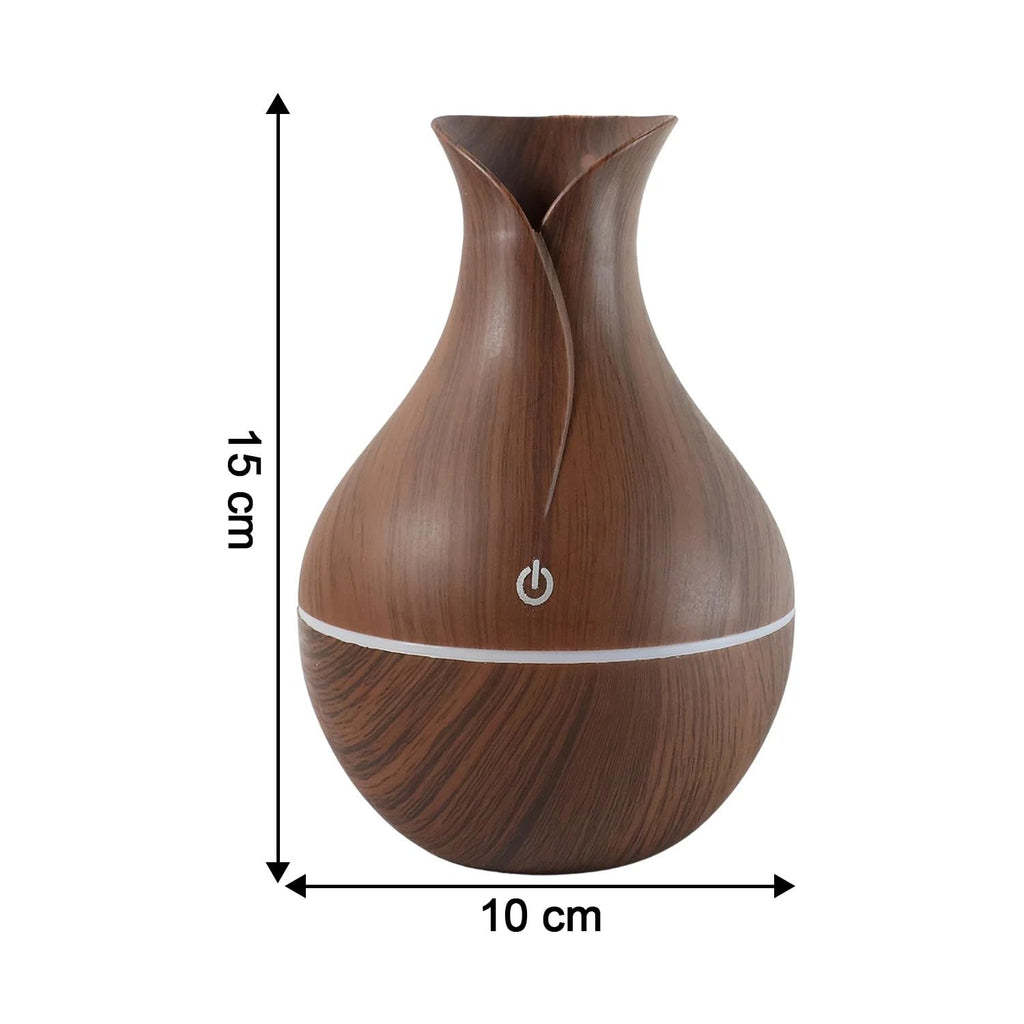 Humidificateur diffuseur d’arôme effet bois 130 ml KAIBA