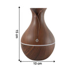 Humidificateur diffuseur d’arôme effet bois 130 ml KAIBA
