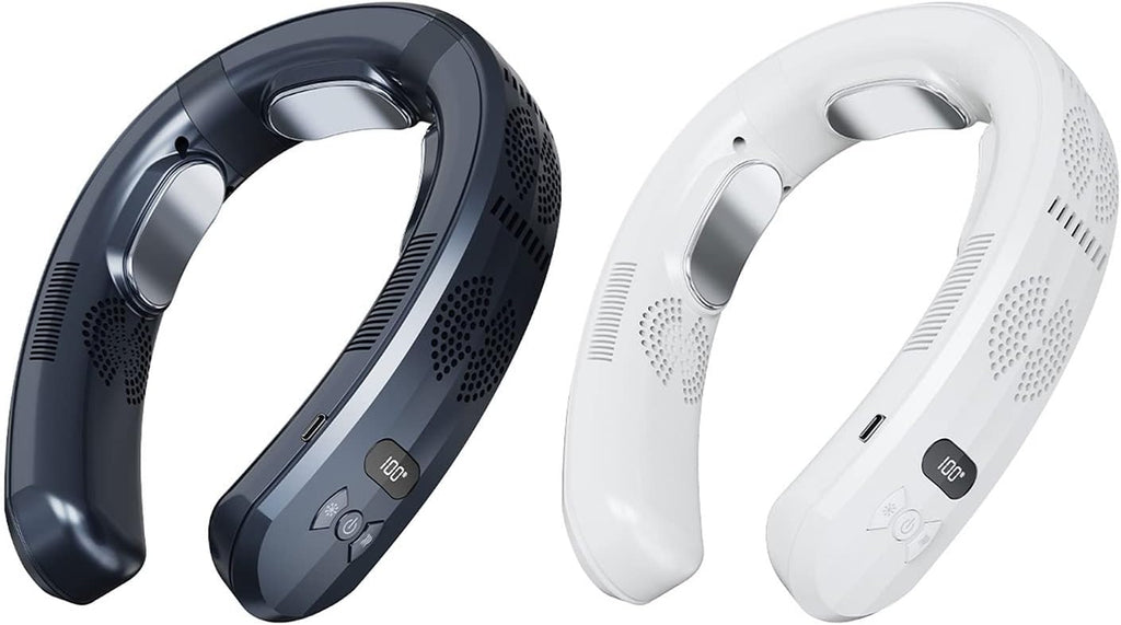 Ventilateur de cou portable avec plaques refroidissantes 6000 mAh KAIBA
