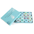 In Stock 12PCs Shower Piece Sea Salt With Dried Flowers Bath Salts Aromatherapy Sheet Bestway