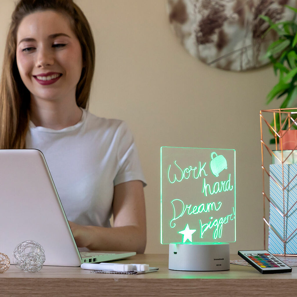 Tableau LED lumineux pour notes et messages KAIBA
