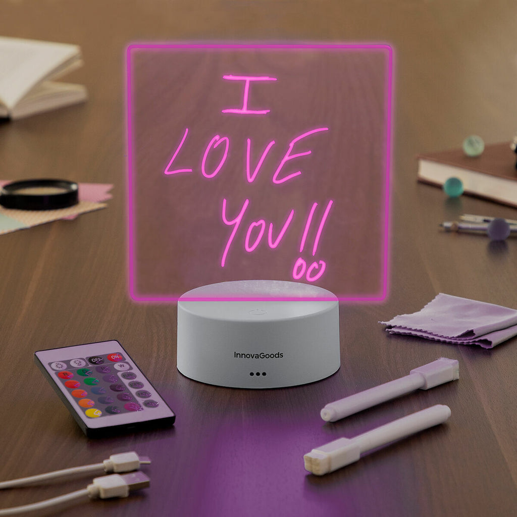 Tableau LED lumineux pour notes et messages KAIBA
