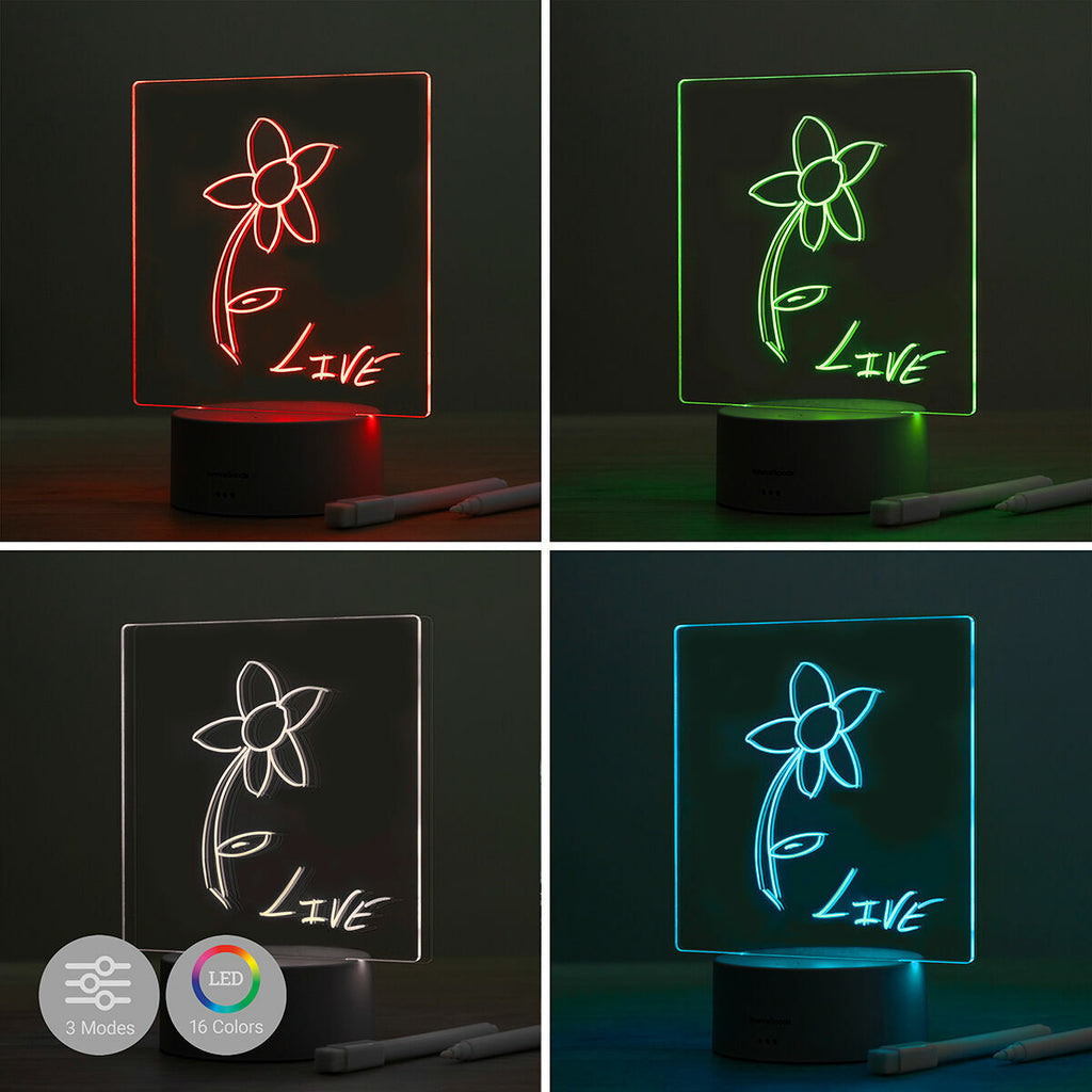 Tableau LED lumineux pour notes et messages KAIBA