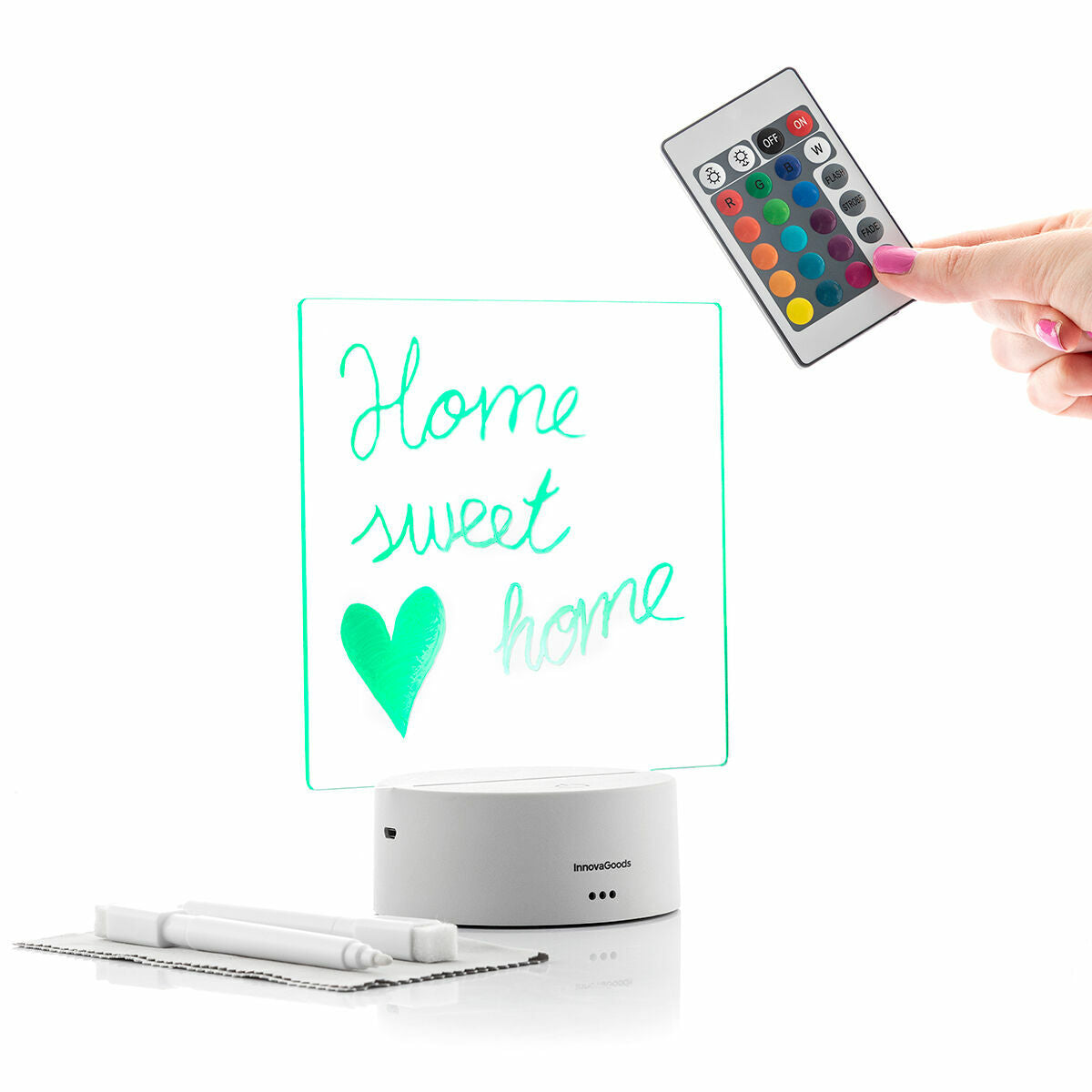 Tableau LED lumineux pour notes et messages KAIBA
