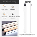 Smart Infrared Sensor Lamp Wireless Magnetic Long Cabinet Light With Rechargeable Hallway Wardrobe Bestway