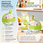 Bouteille 2-en-1 avec bac à glaçons intégré KAIBA