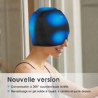 Bonnet anti-migraine avec gel rafraichissant 360° ComfiTech