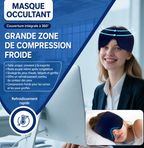 Masque froid avec gel rafraîchissant  pour les yeux