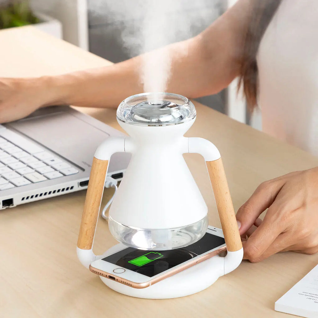 Humidificateur diffuseur 3 en 1 avec charge sans fil InnovaGoods