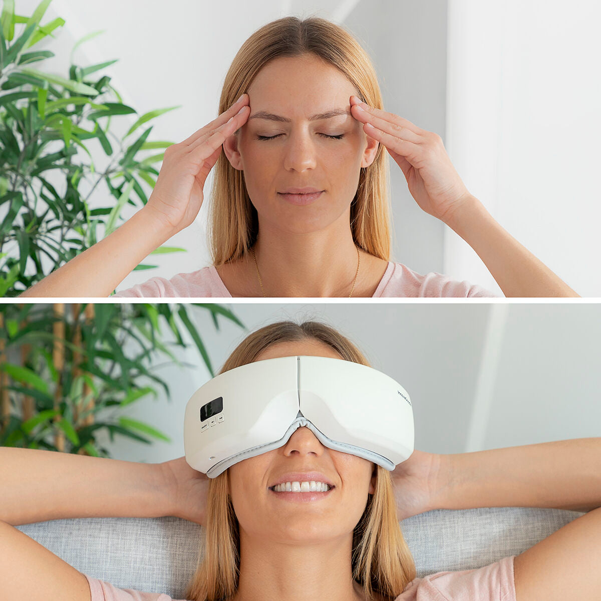 Masseur des yeux 4 en 1 avec chaleur et Bluetooth KAIBA