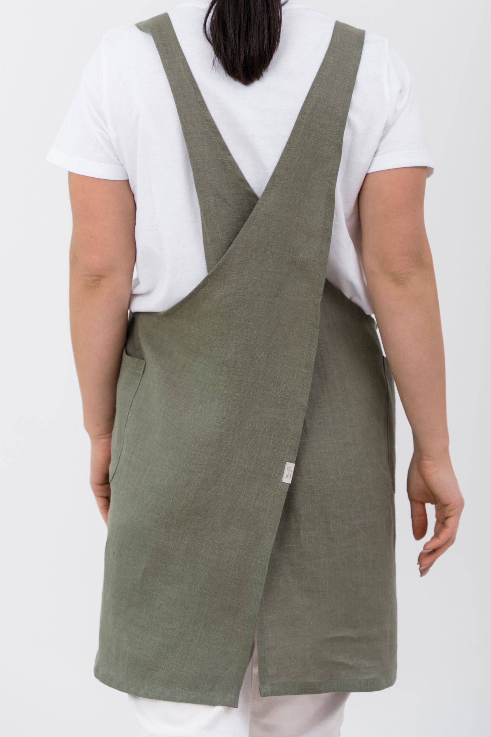Japanese-Style Linen Apron Nuss