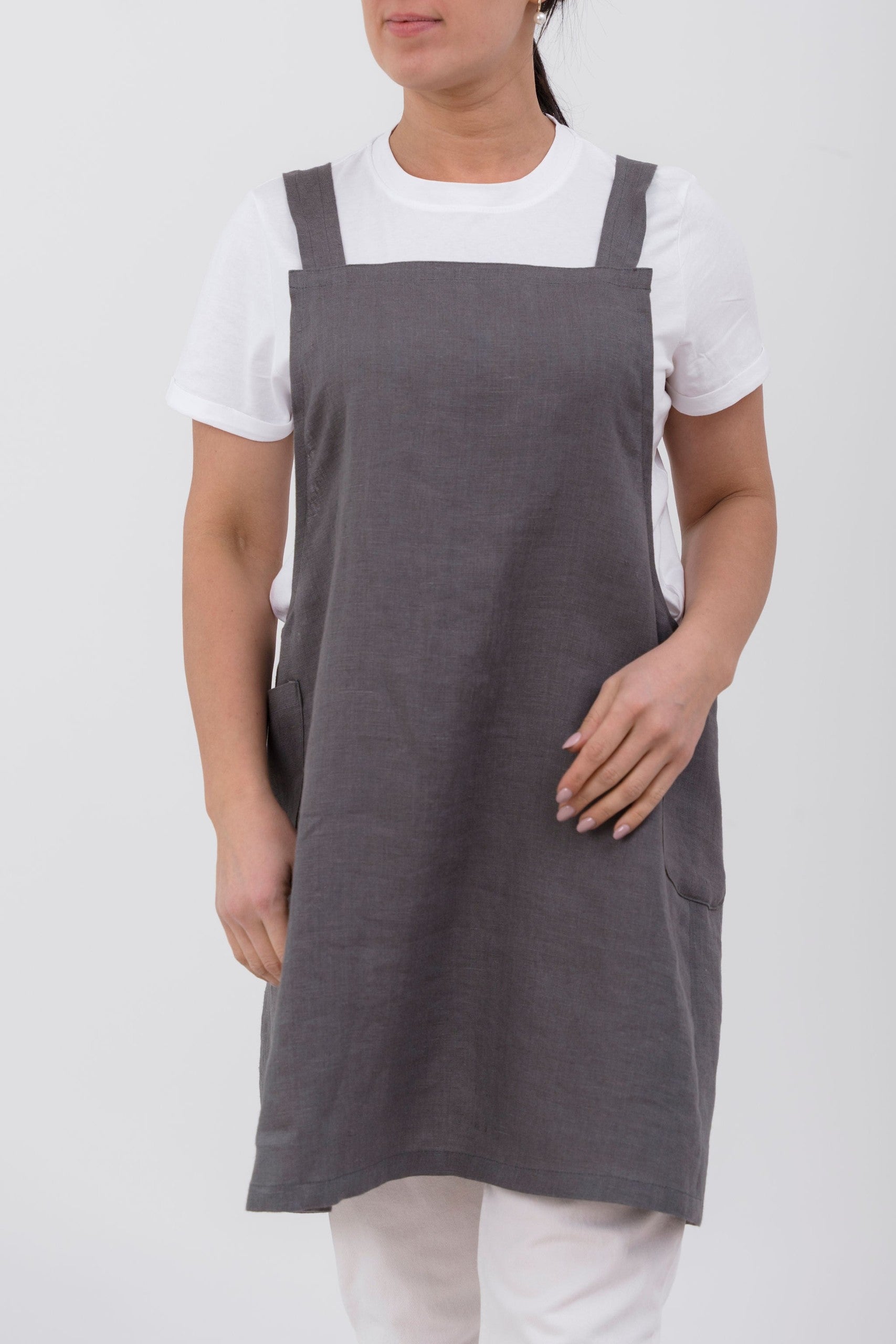 Japanese-Style Linen Apron Nuss