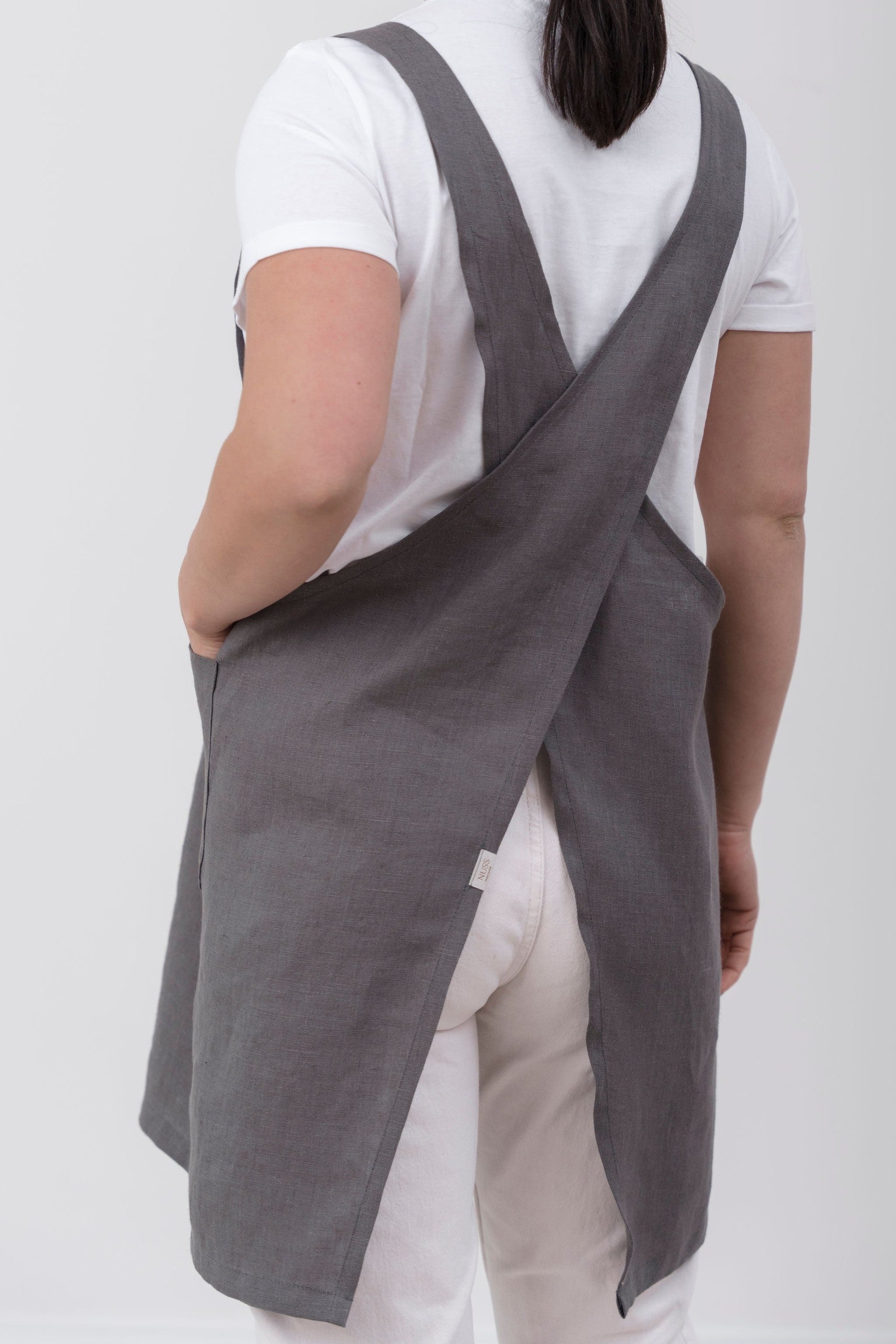 Japanese-Style Linen Apron Nuss