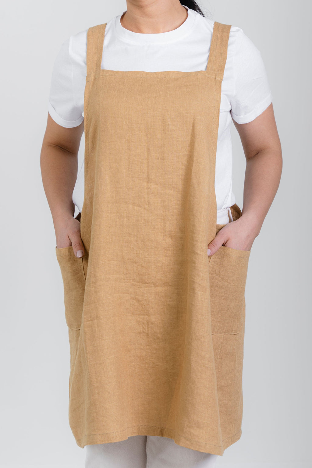Japanese-Style Linen Apron Nuss