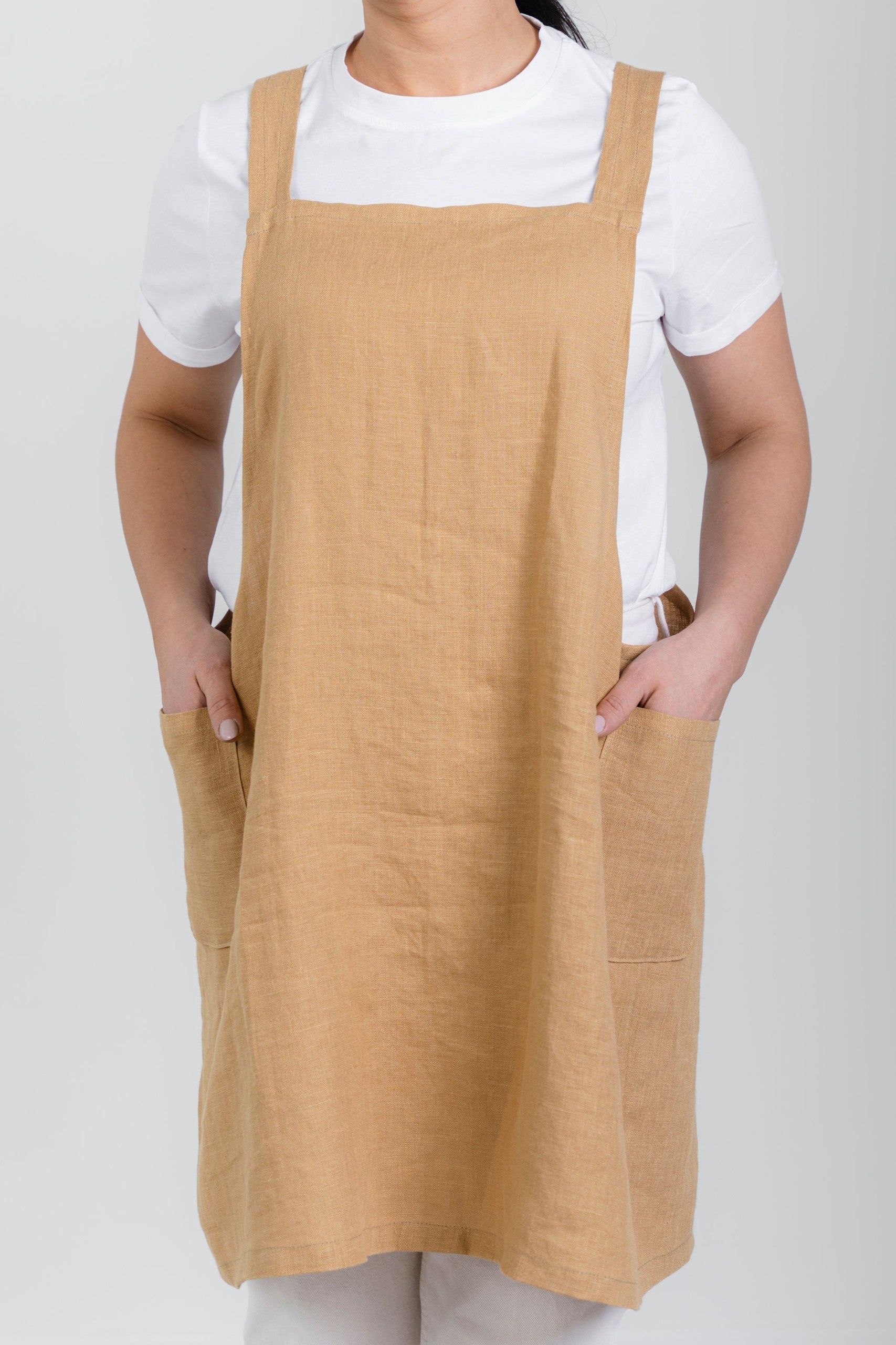 Japanese-Style Linen Apron Nuss