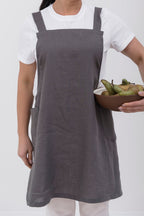 Japanese-Style Linen Apron Nuss