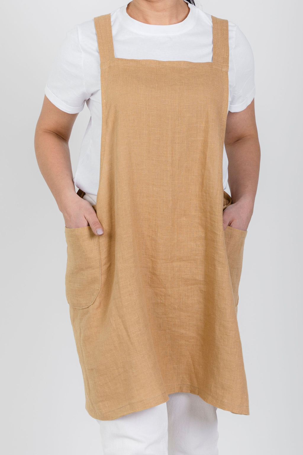 Japanese-Style Linen Apron Nuss