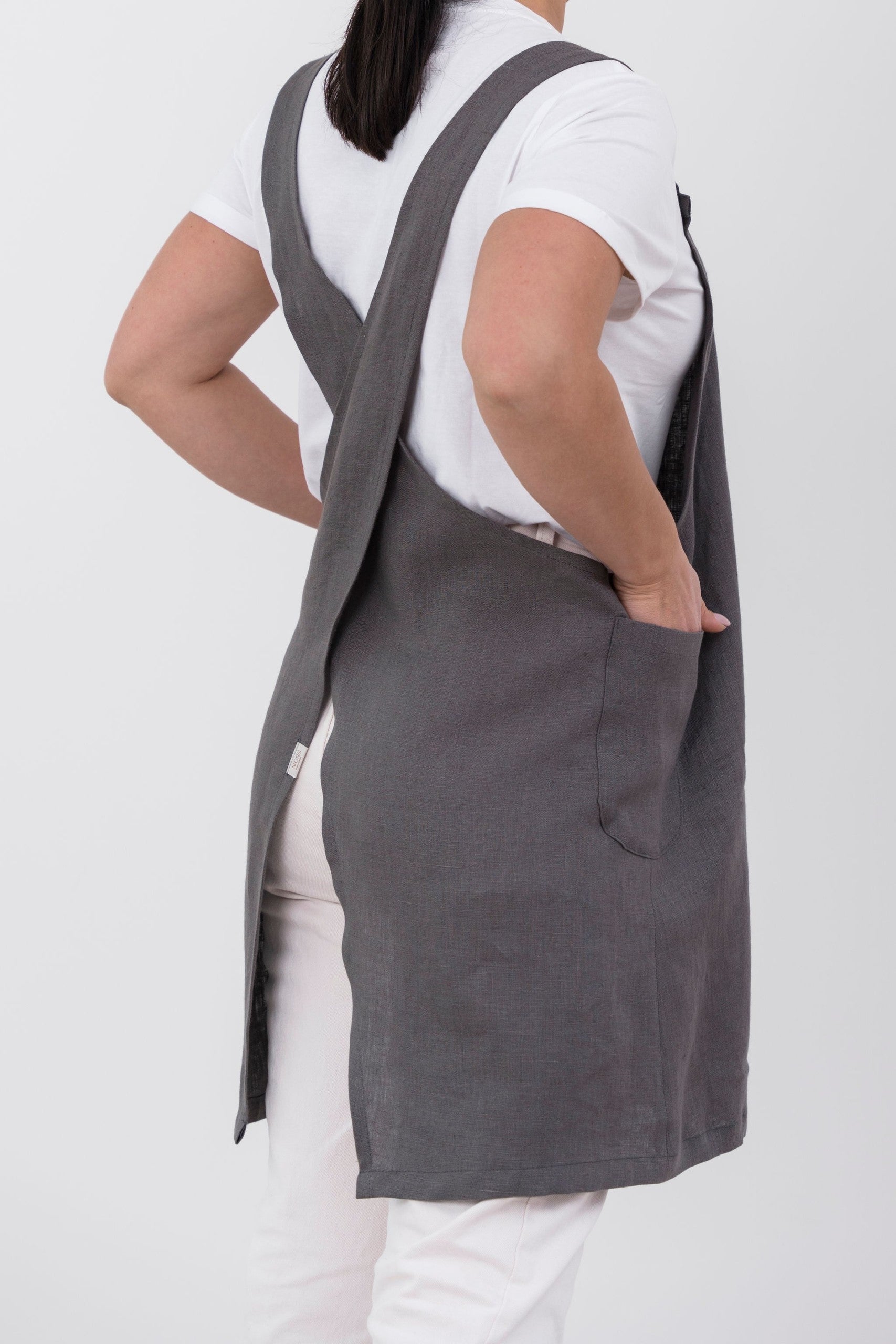 Japanese-Style Linen Apron Nuss