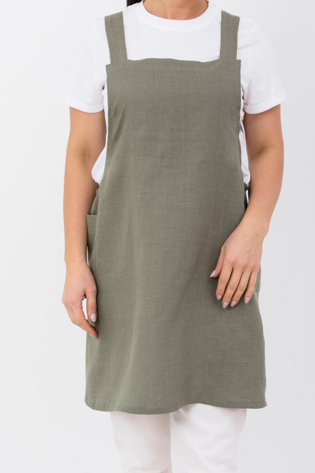 Japanese-Style Linen Apron Nuss