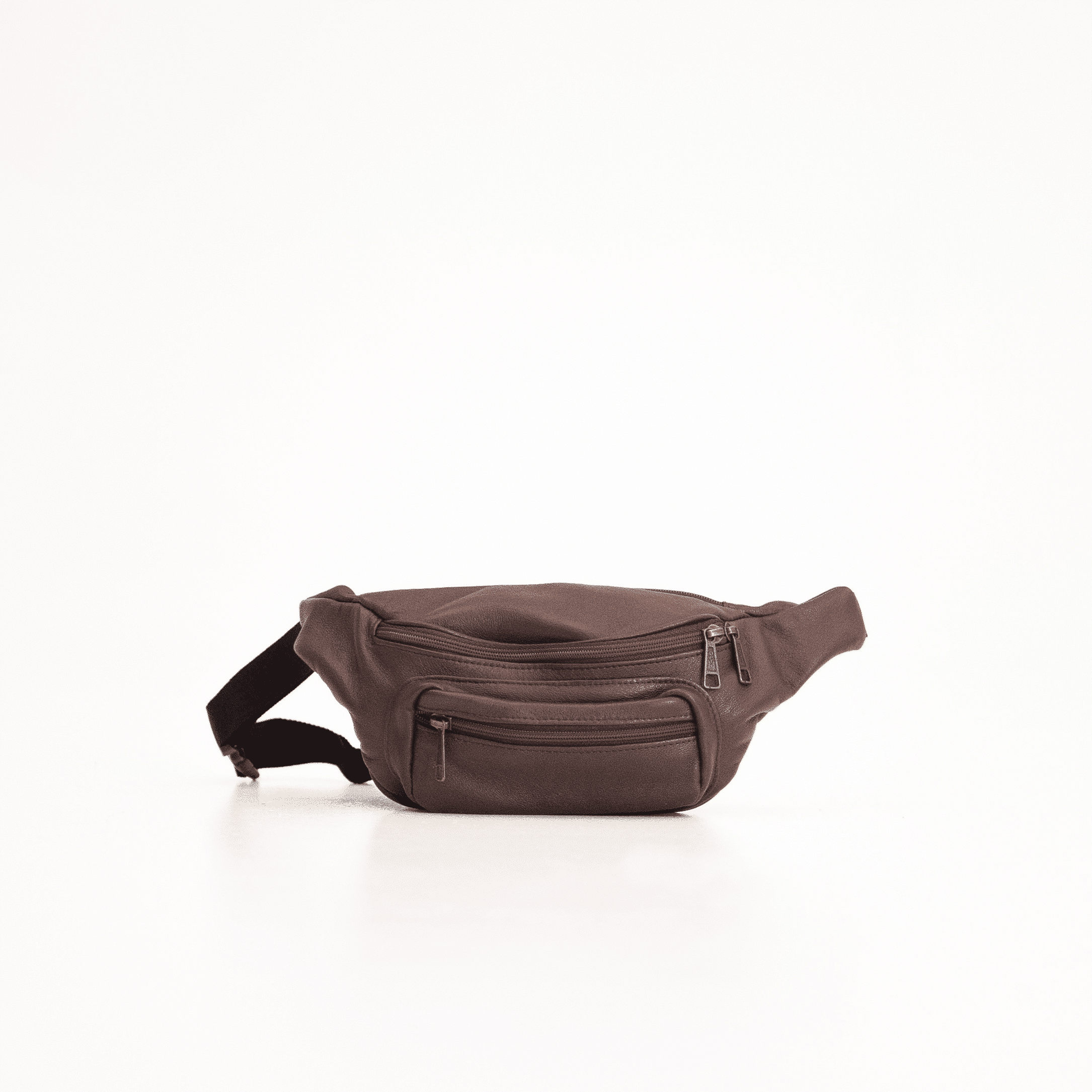 Leather Bum Bag No. 22 - Brown Papillon