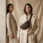 Leather Bum Bag No. 22 - Brown Papillon