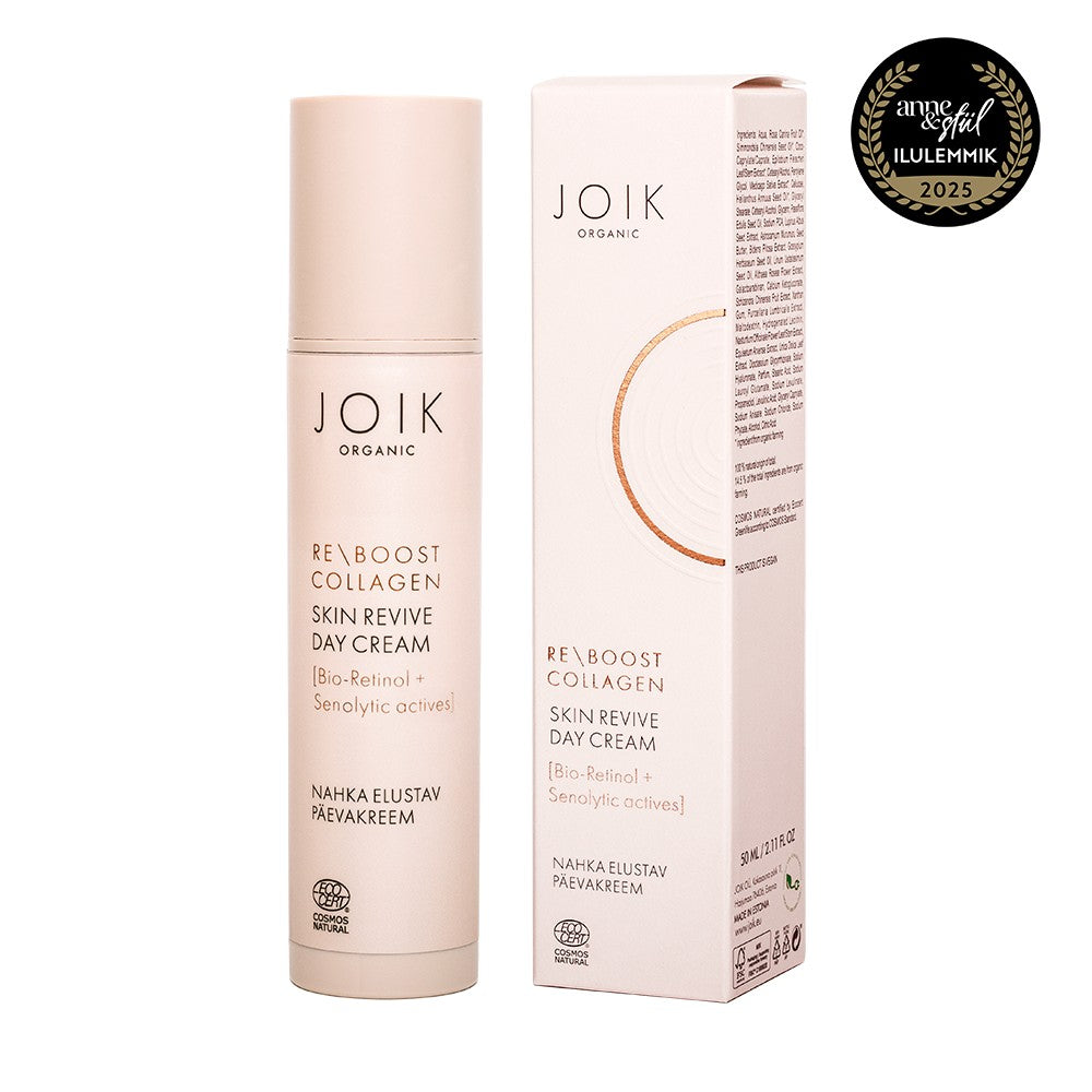Organic Re-Boost Collagen Skin Revive Day Cream COS NAT, 50 ml