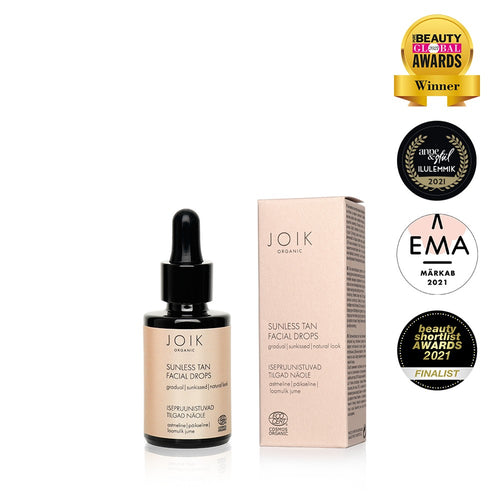 Organic Sunless Tan Facial Drops COS ORG 30 ml