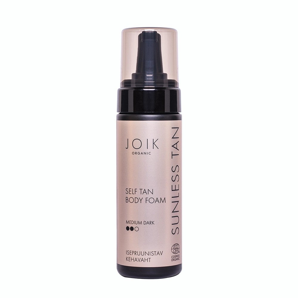 Organic Sunless Tan Self Tan Foam COS ORG 150 ml  - Medium Dark