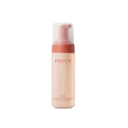 Flacon pompe PAYOT Nue Mousse Nettoyante Douceur 150 ml sur fond blanc.