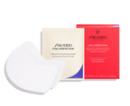 Boîte Shiseido Vital Perfection Masque Express Yeux Lift Fermeté, avec un sachet et deux patchs.