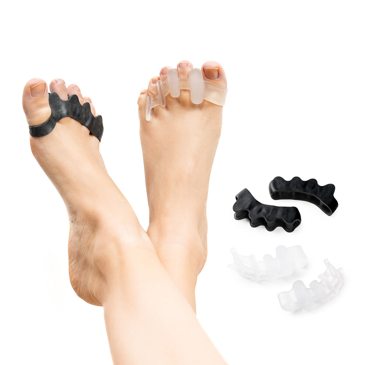 Séparateurs d’orteils en silicone 4 Unités KAIBA