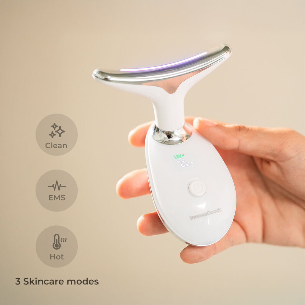 Appareil de massage facial LED avec chaleur douce KAIBA
