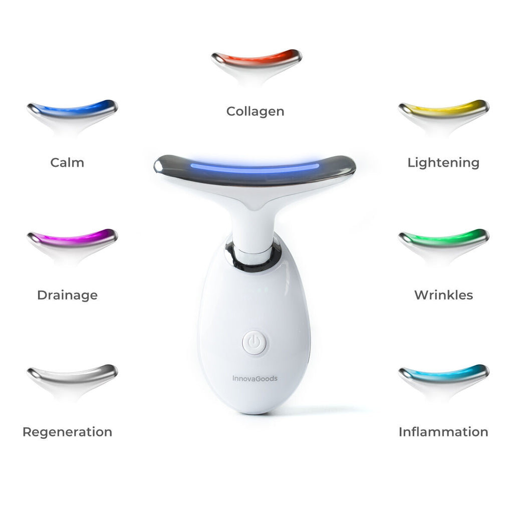 Appareil de massage facial LED avec chaleur douce KAIBA